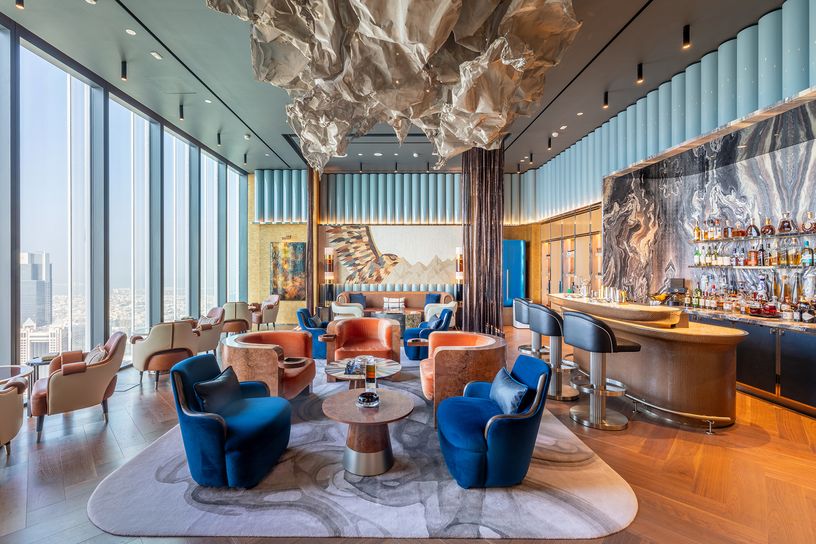 N53 Cigar Lounge commercial interior fit out companies abu dhabi