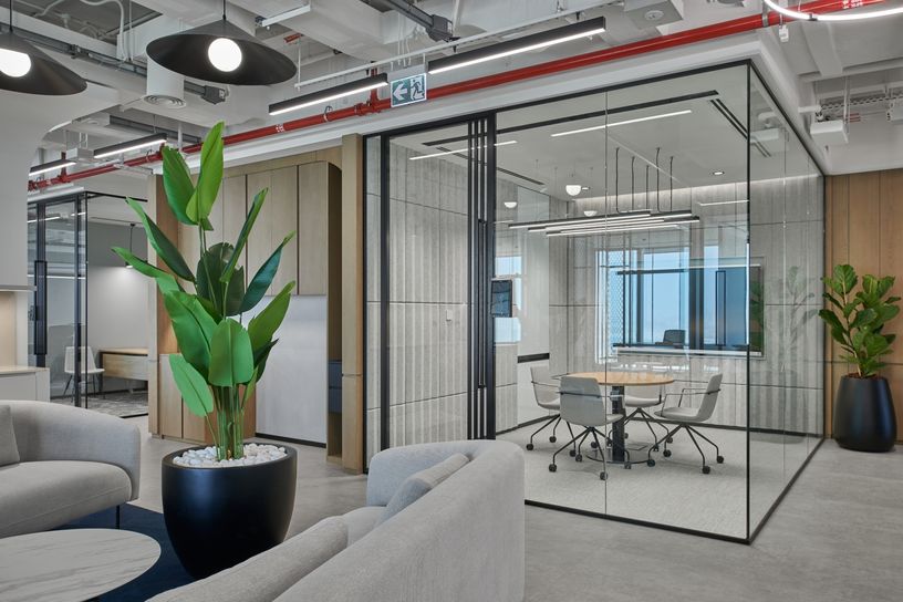 An Abu Dhabi based holding company fit out company uae
