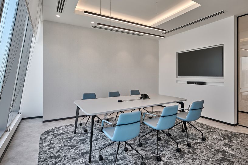 An international trading company in DMCC abu dhabi commercial interior fit out companies