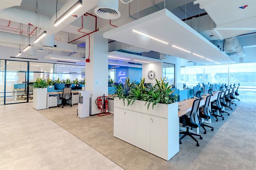 Nord Anglia interior fit outs abu dhabi