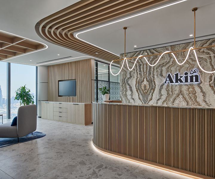 A strong sense of arrival Interior fit out company UAE