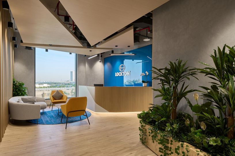 Lockton Insurance fitout company dubai Projects