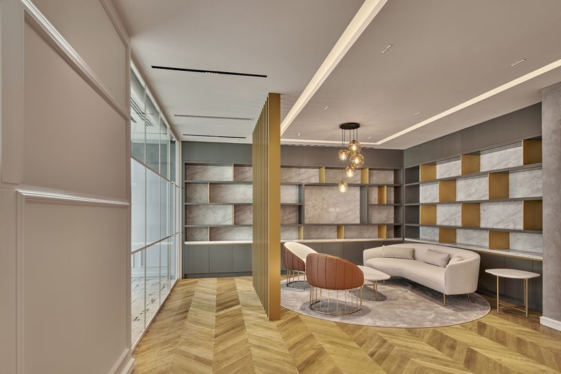 Institutional investment management company fit outs uae