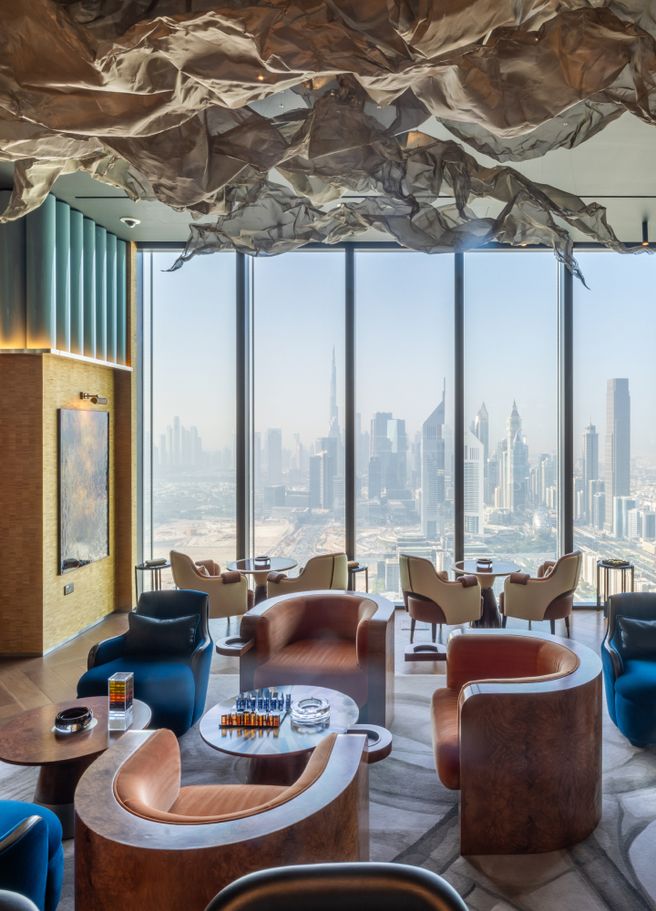 N53 Cigar Lounge KPS interior fit out company uae