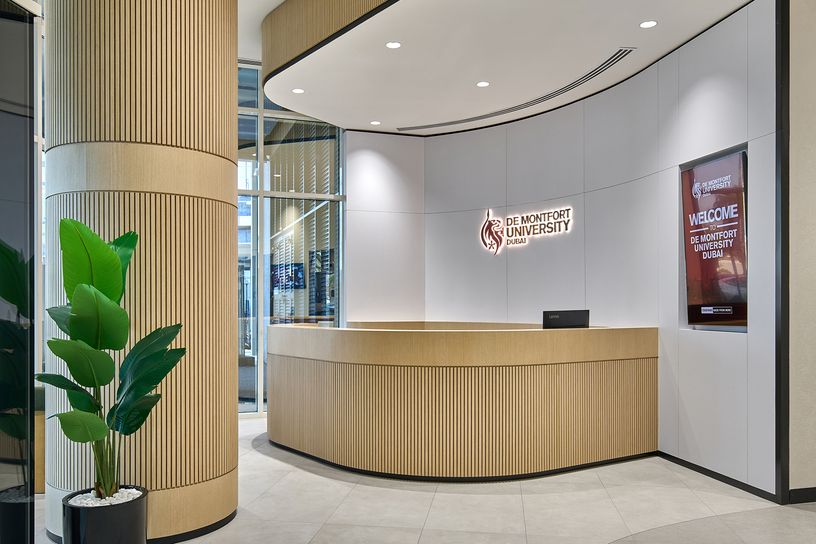 De Montfort University commercial fitouts uae