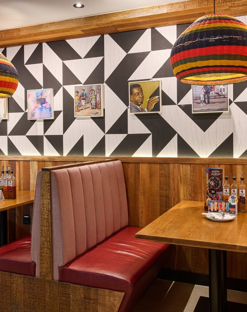 Nandos Greens entreprises françaises de décoration dintérieur pour locaux commerciaux KPS