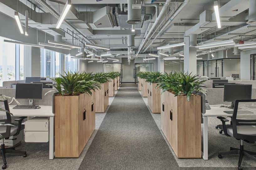 A private holding company commercial fitouts uae