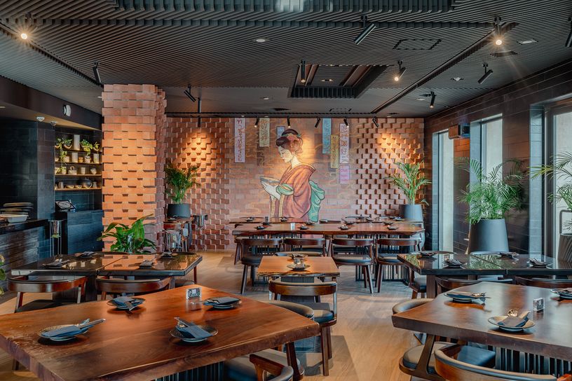 Noodle House abu dhabi commercial interior fit out companies