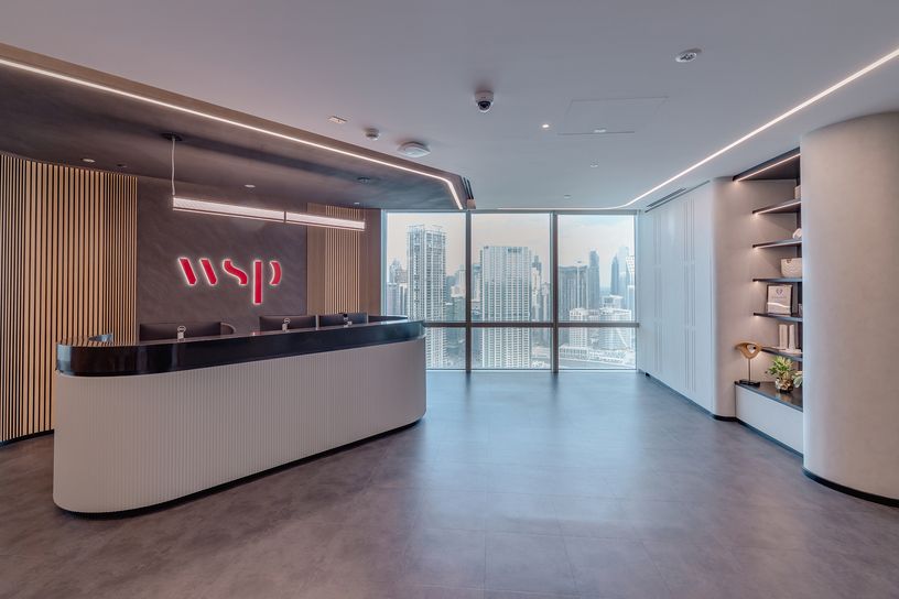 WSP commercial fitouts uae