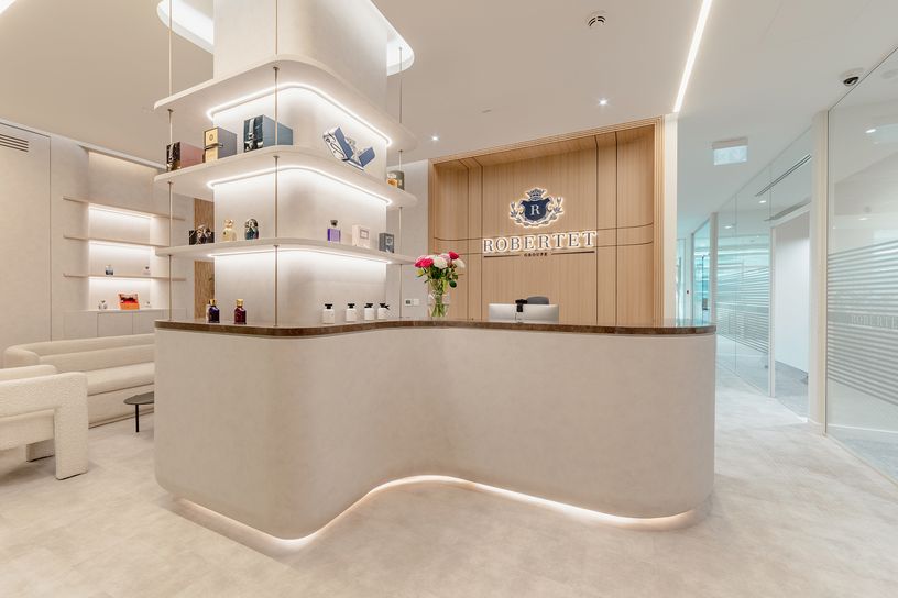 Robertet commercial fitouts uae