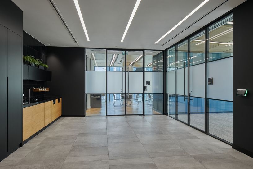 A global investment firm interior fit out company projects 2x