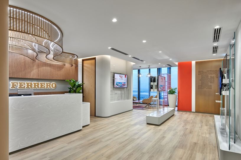 Ferrero commercial fitouts uae